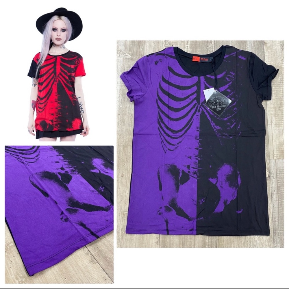 Iron Fist Bat Royalty Bad To The Bone Tee …